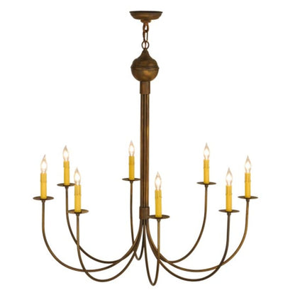 Meyda Tiffany Cheal 8 Light 36" Wide Taper Candle Style Chandelier