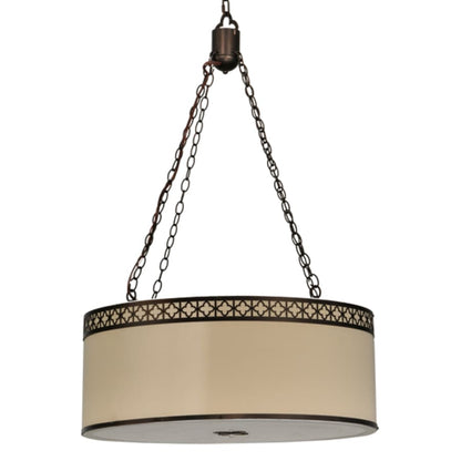 Meyda Tiffany Cilindro 8 Light 30" Wide Suspension Pendant