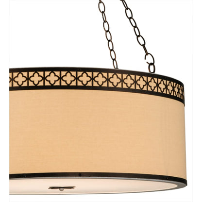 Meyda Tiffany Cilindro 8 Light 30" Wide Suspension Pendant