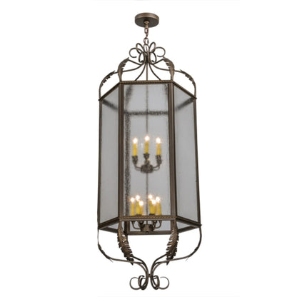 Meyda Tiffany Calida 12 Light 24" Wide Taper Candle Pendant