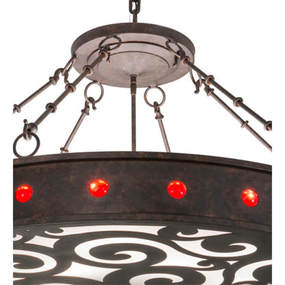Meyda Tiffany Jules 16 Light 42" Wide Suspension Pendant