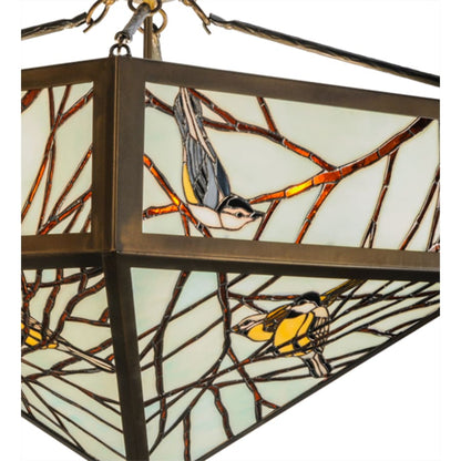 Meyda Tiffany Backyard Friends 4 Light 30" Wide Pendant