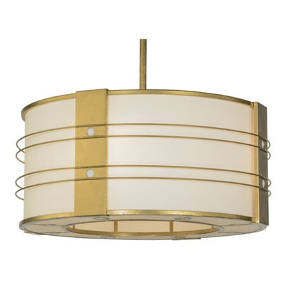 Meyda Tiffany Cilindro 4 Light 32" Wide Pendant