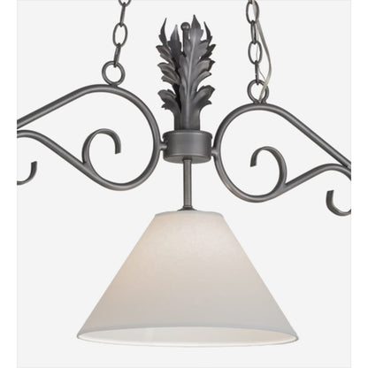 Meyda Tiffany Bristol 3 Light 48" Wide Linear Pendant