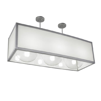 Meyda Tiffany Convex 3 Light 44" Wide Linear Pendant