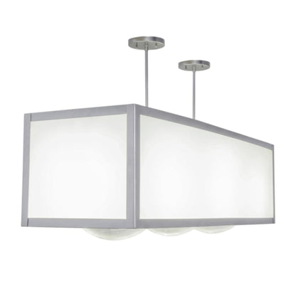 Meyda Tiffany Convex 3 Light 44" Wide Linear Pendant
