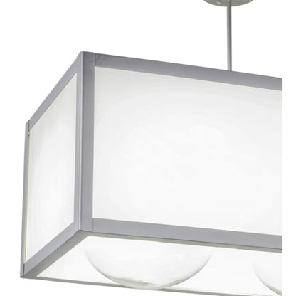 Meyda Tiffany Convex 3 Light 44" Wide Linear Pendant