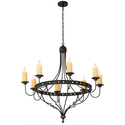 Meyda Tiffany Bottini 8 Light 48" Wide Taper Candle Style Chandelier