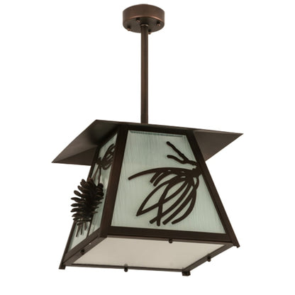 Meyda Tiffany Scotch Pine 20" Wide Pendant