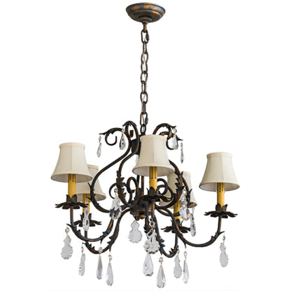 Meyda Tiffany Chantilly 5 Light 25" Wide Crystal Chandelier