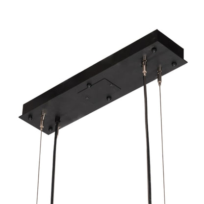 Meyda Tiffany 6 Light 44" Wide Pillar Candle Linear Pendant