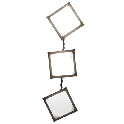 Meyda Tiffany 3 Light 66" Wide Linear Pendant