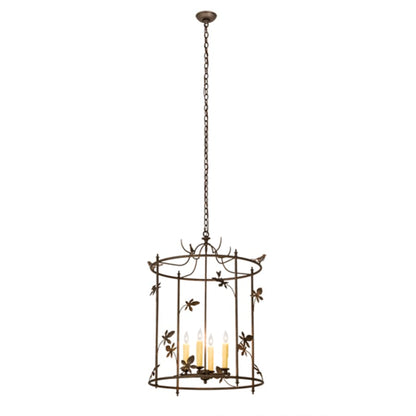 Meyda Tiffany 4 Light 25" Wide Taper Candle Pendant