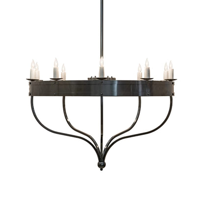 Meyda Tiffany Parnella 10 Light 54" Wide Taper Candle Style Chandelier