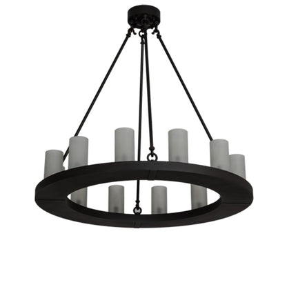 Meyda Tiffany Loxley 12 Light 36" Wide Ring Chandelier
