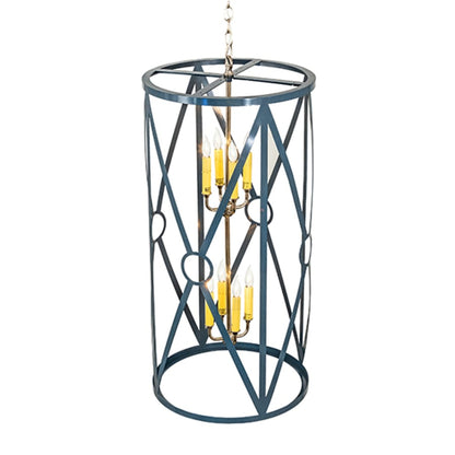 Meyda Tiffany 8 Light 18" Wide Taper Candle Pendant