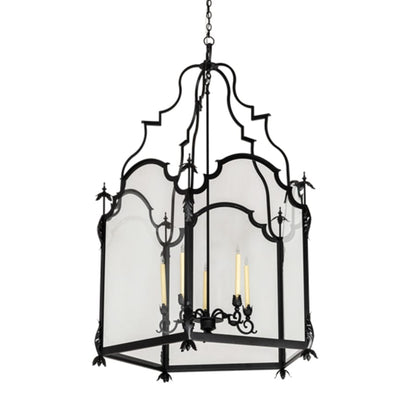 Meyda Tiffany 5 Light 46" Wide Taper Candle Pendant
