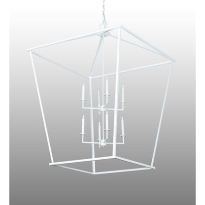Meyda Tiffany 8 Light 59" Wide Taper Candle Pendant