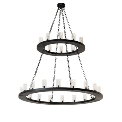 Meyda Tiffany Loxley 28 Light 60" Wide Ring Chandelier