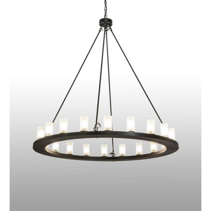 Meyda Tiffany Loxley 20 Light 60" Wide Ring Chandelier