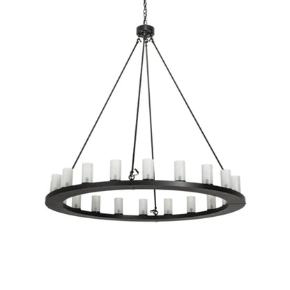 Meyda Tiffany Loxley 20 Light 60" Wide Ring Chandelier