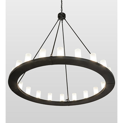 Meyda Tiffany Loxley 20 Light 60" Wide Ring Chandelier