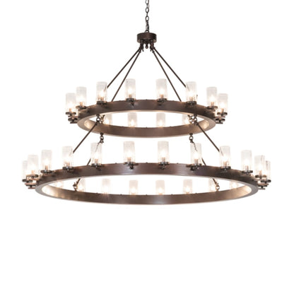 Meyda Tiffany Noziroh Ring 40 Light 72" Wide Ring Chandelier
