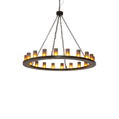 Meyda Tiffany Loxley 20 Light 60" Wide Ring Chandelier
