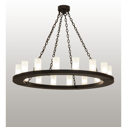 Meyda Tiffany Loxley 16 Light 48" Wide Ring Chandelier