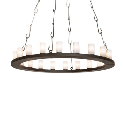 Meyda Tiffany Loxley 20 Light 60" Wide Ring Chandelier