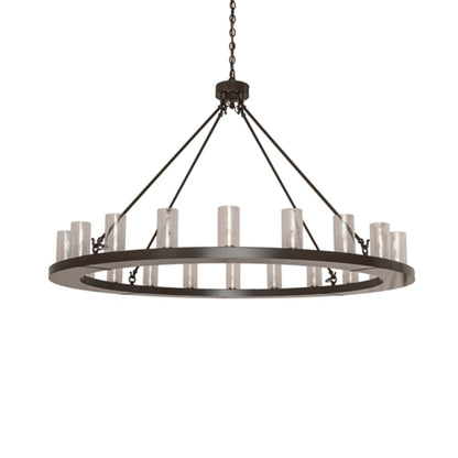 Meyda Tiffany Loxley 20 Light 60" Wide Ring Chandelier