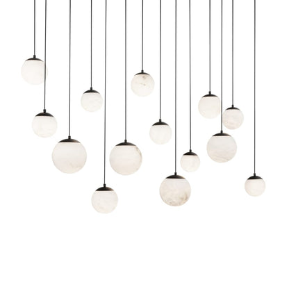 Modern Forms Pisces 14 Light 10" Wide LED Linear Pendant