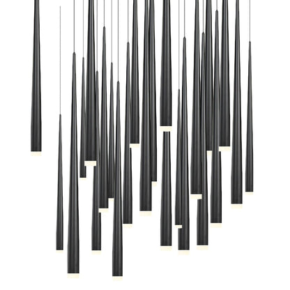 Modern Forms Cascade 25 Light 28" Wide LED Suspension Multi Light Pendant