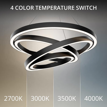 Modern Forms Storm Chaser 35" Wide LED Abstract Chandelier - 3500K