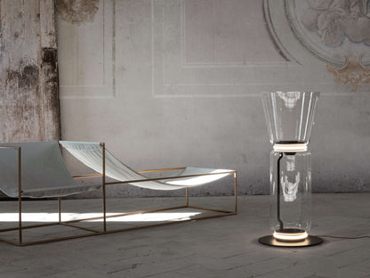 Bamboo Glass Floor Lamp Floor lamp