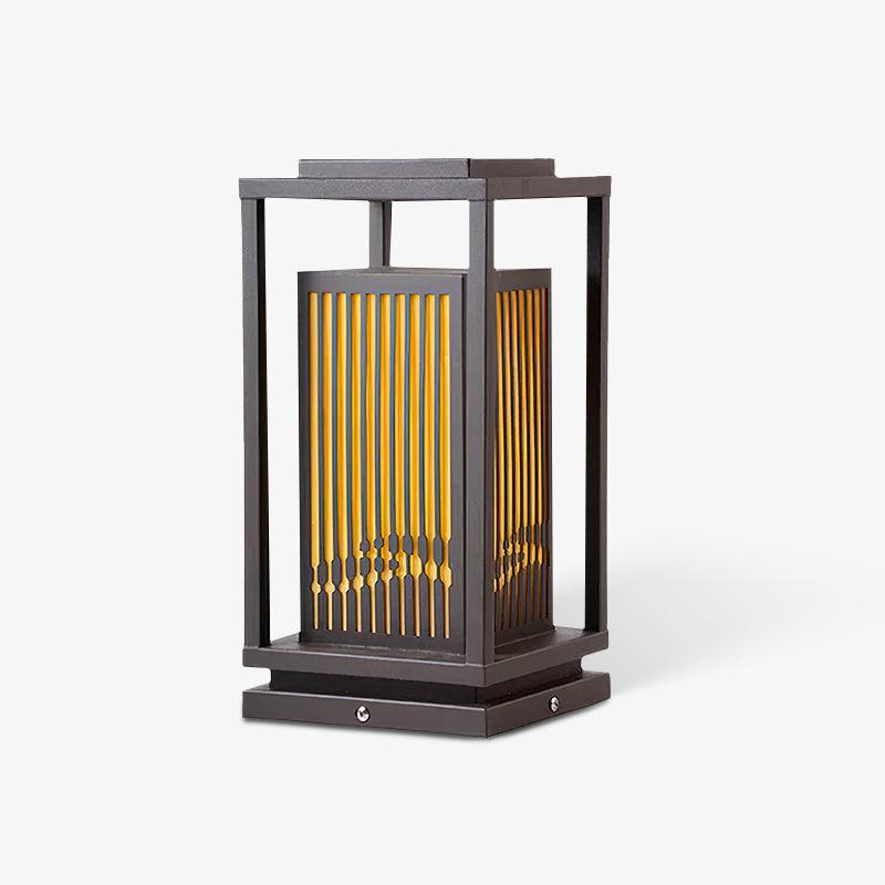 Modern Square Cage Garden Light Table lamp