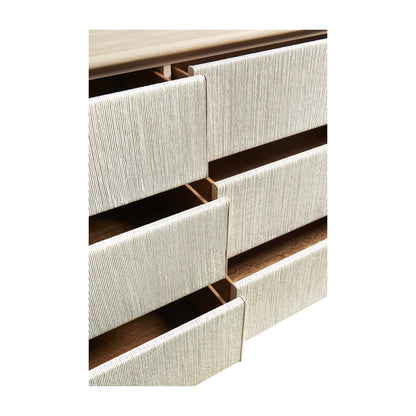 Jonathan Charles Clapotis Danish Cord Double Dresser (500390-BLO-DPC)