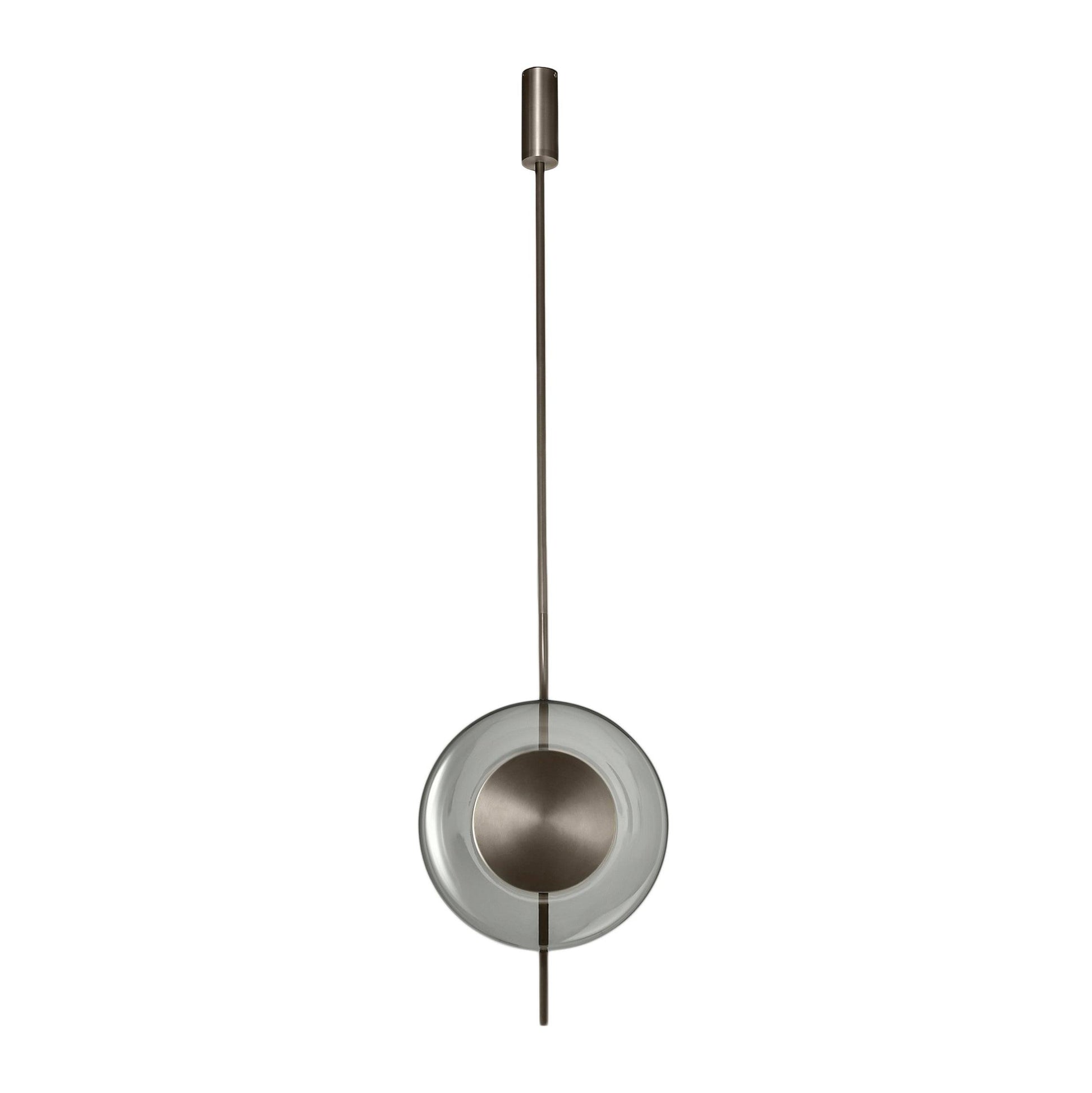Pendulum Pendant Lamp Dia 12.6″ x H 20.5″ / Dia 32cm x H 52cm / Black Pendant light