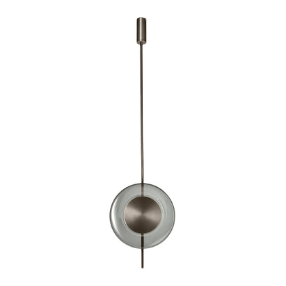 Pendulum Pendant Lamp Dia 12.6″ x H 20.5″ / Dia 32cm x H 52cm / Black Pendant light