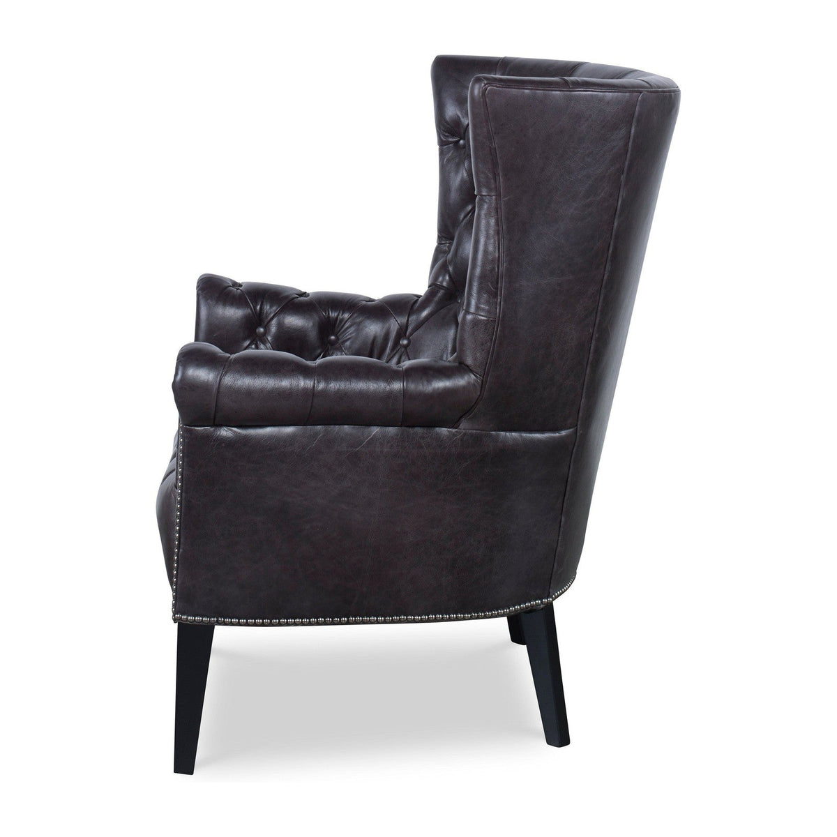 Century Furniture Empress Tufted Wing Chair