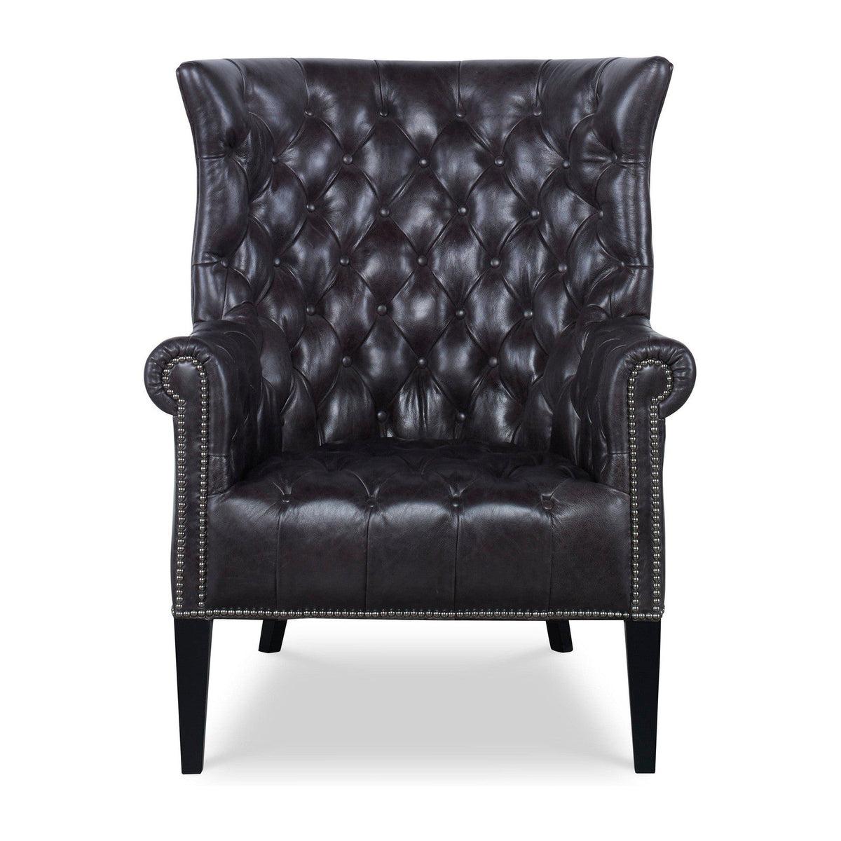 Century Furniture Empress Tufted Wing Chair