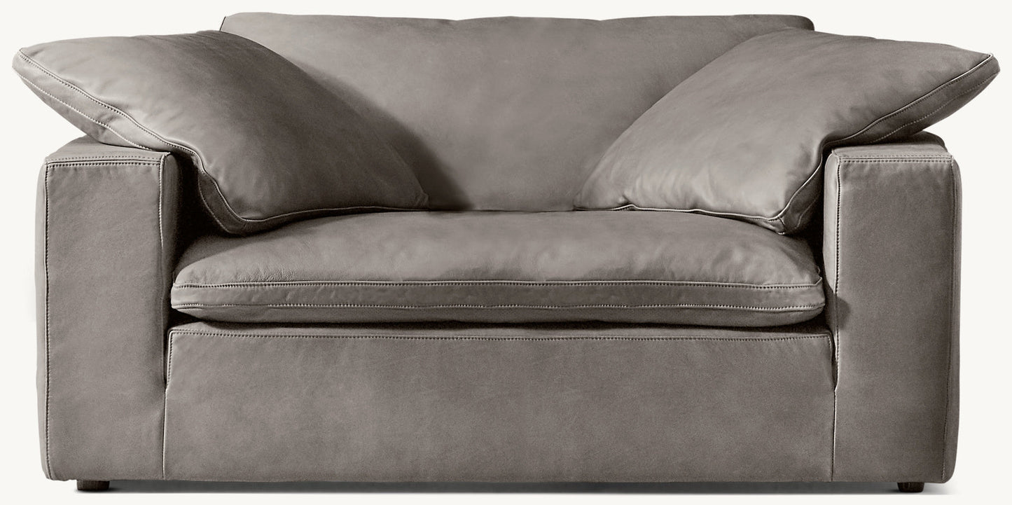 Cloud Leather Chair-and-a-Half