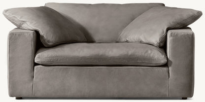 Cloud Leather Chair-and-a-Half