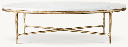 Thaddeus Marble Round Coffee Table