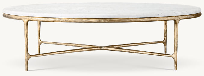 Thaddeus Marble Round Coffee Table
