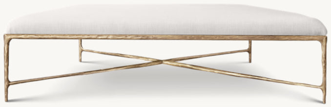 Thaddeus Fabric Coffee Ottoman
