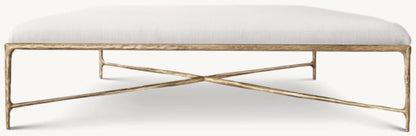 Thaddeus Fabric Coffee Ottoman
