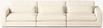 Lugano Slipcovered Modular 3-Piece Sofa