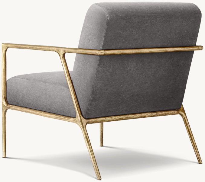 Thaddeus Track Arm Chair