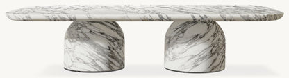 Cupola Carved Coffee Table